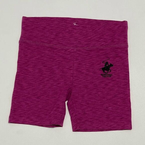Beverly Hills Polo Club Pull On 5 Inch Bike Shorts‎ Magenta Pink Purple Small - Picture 9 of 12